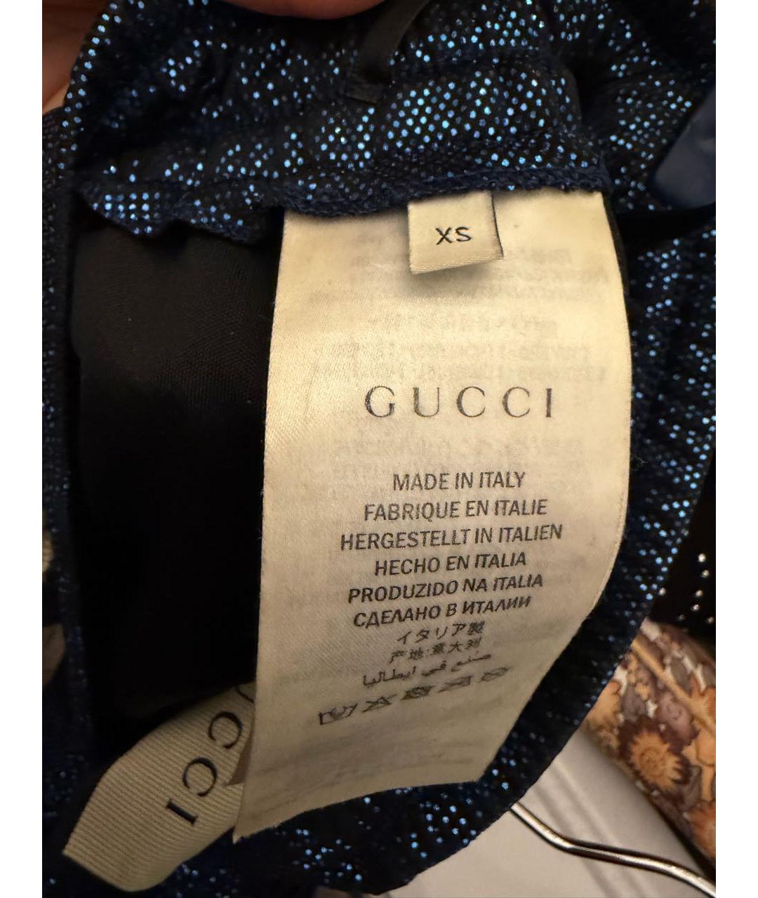 GUCCI Синий спортивные костюмы, фото 7