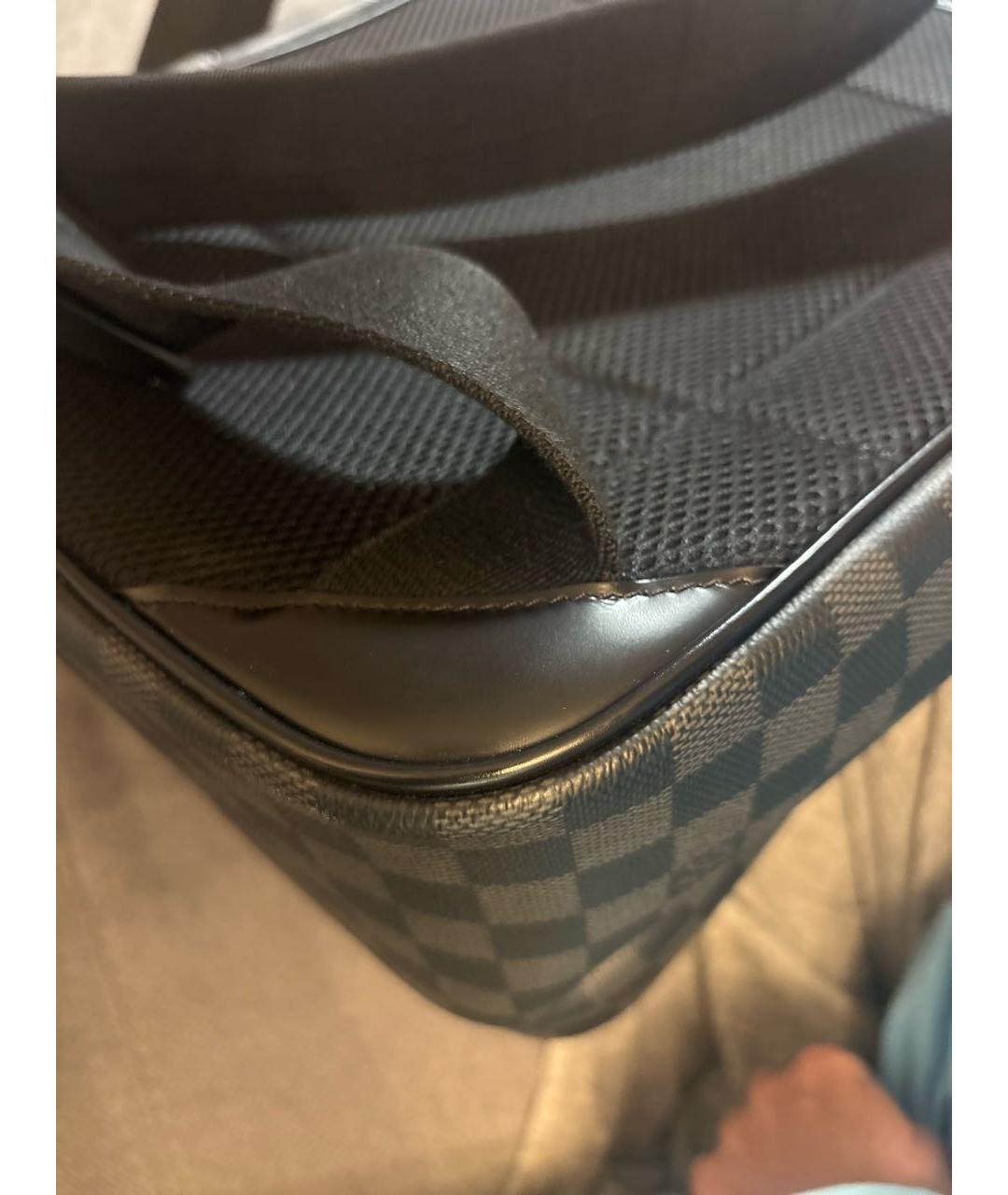 LOUIS VUITTON Черный рюкзак, фото 7