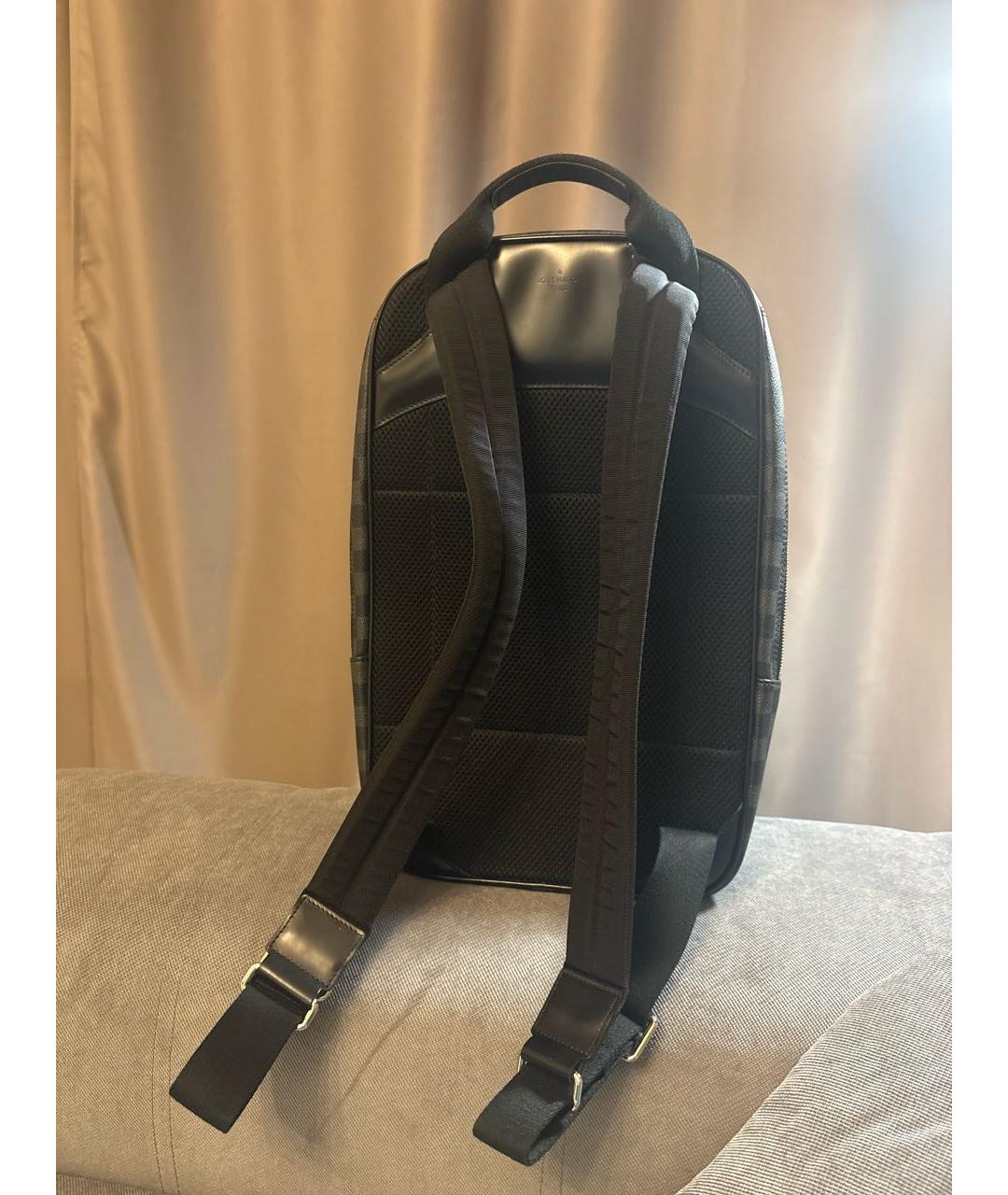 LOUIS VUITTON Черный рюкзак, фото 3