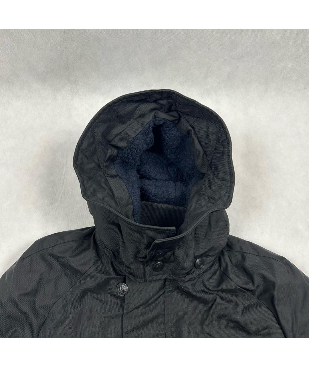 PIERRE BALMAIN Черная полиамидовая парка, фото 5