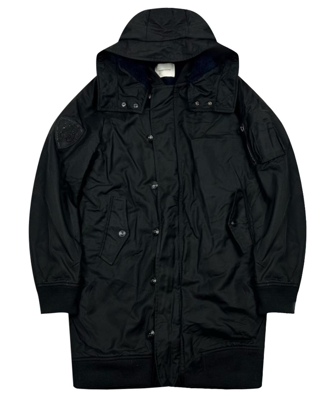 PIERRE BALMAIN Черная полиамидовая парка, фото 1