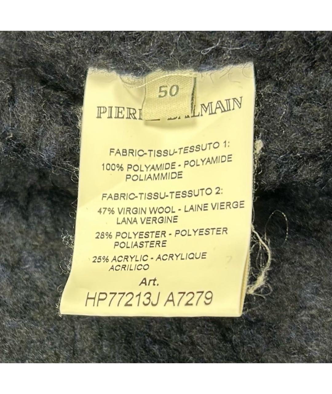 PIERRE BALMAIN Черная полиамидовая парка, фото 8