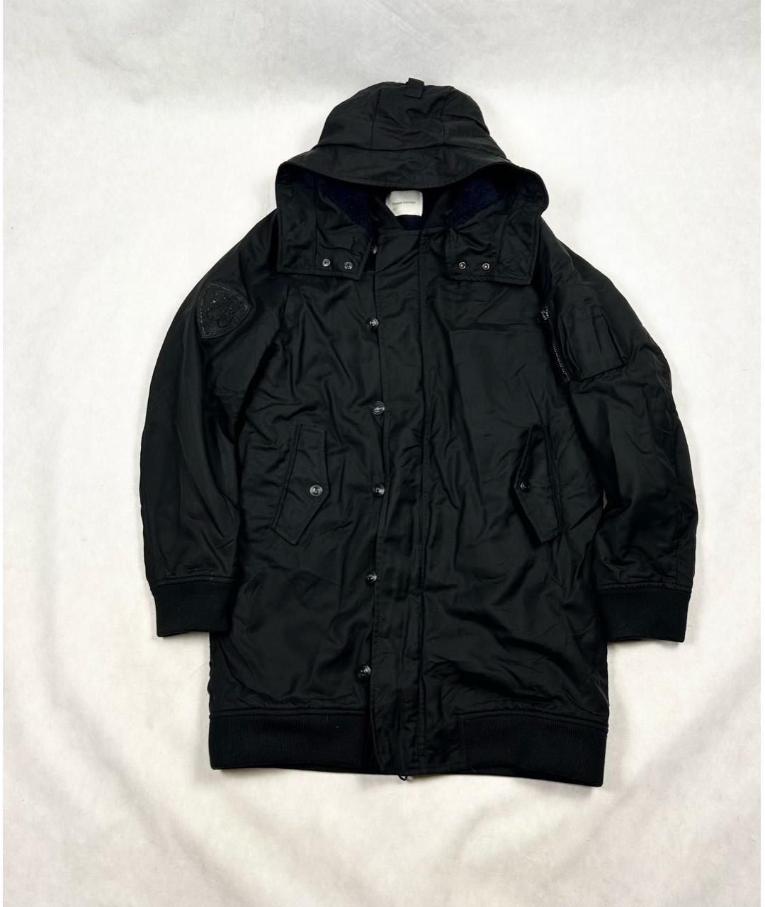 PIERRE BALMAIN Черная полиамидовая парка, фото 9