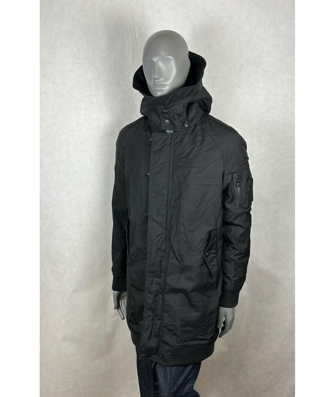 PIERRE BALMAIN Черная полиамидовая парка, фото 6