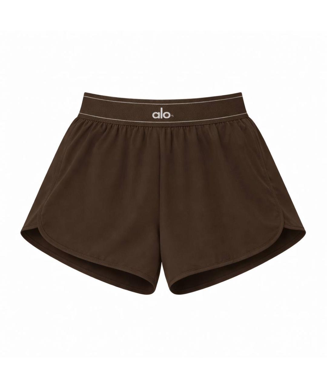 ALO YOGA Коричневые шорты, фото 1