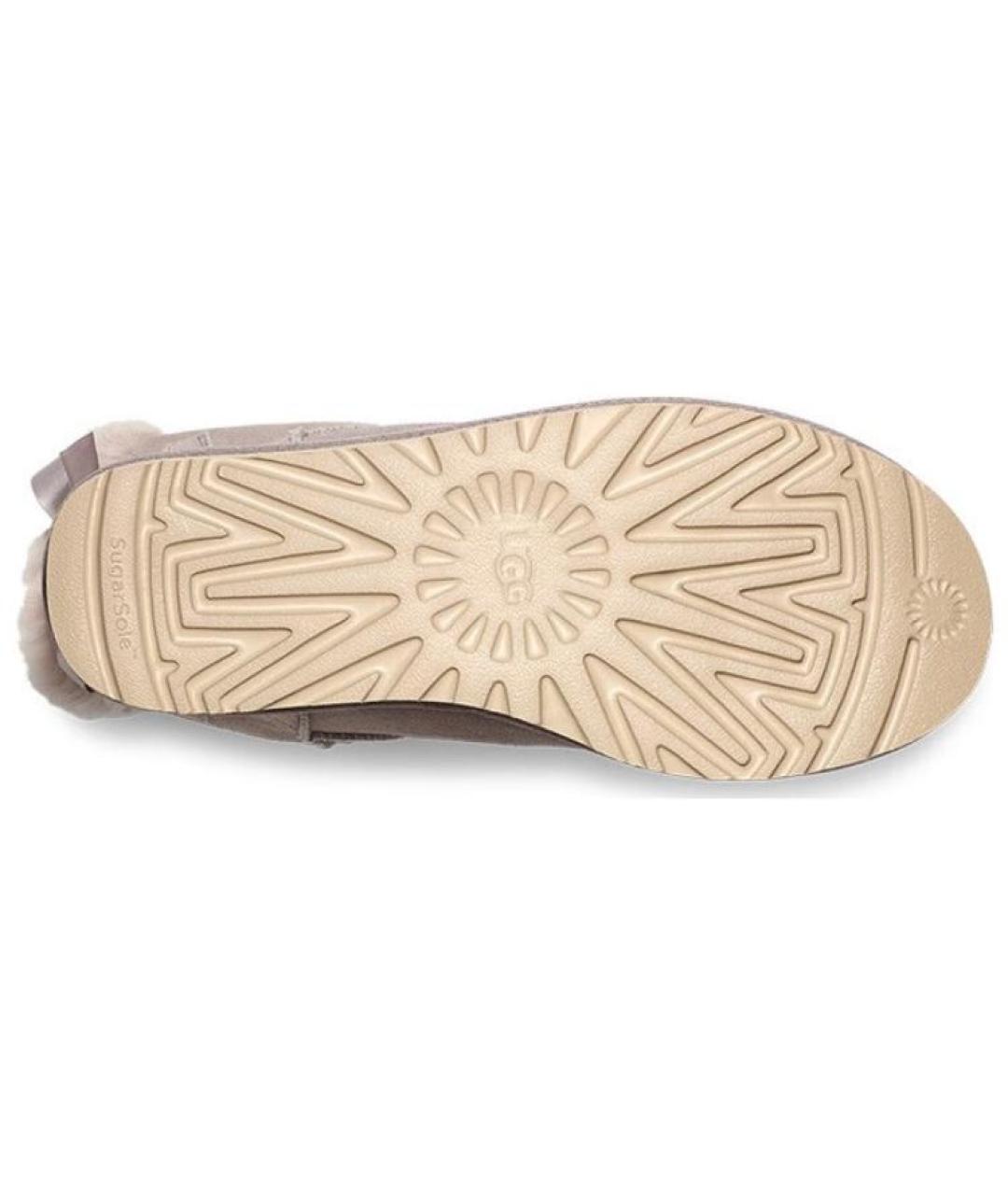 UGG AUSTRALIA Серые замшевые ботинки, фото 4