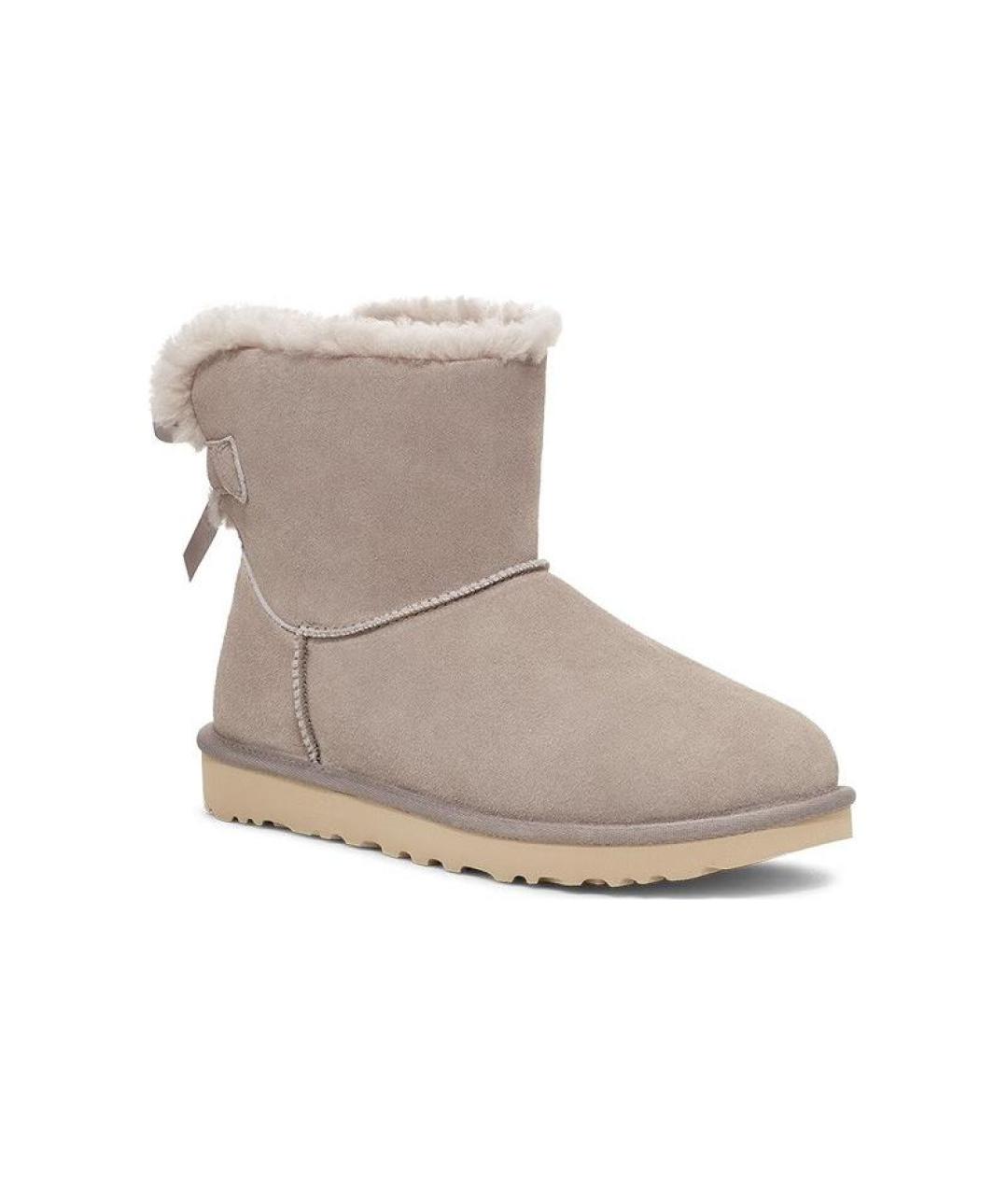 UGG AUSTRALIA Серые замшевые ботинки, фото 2