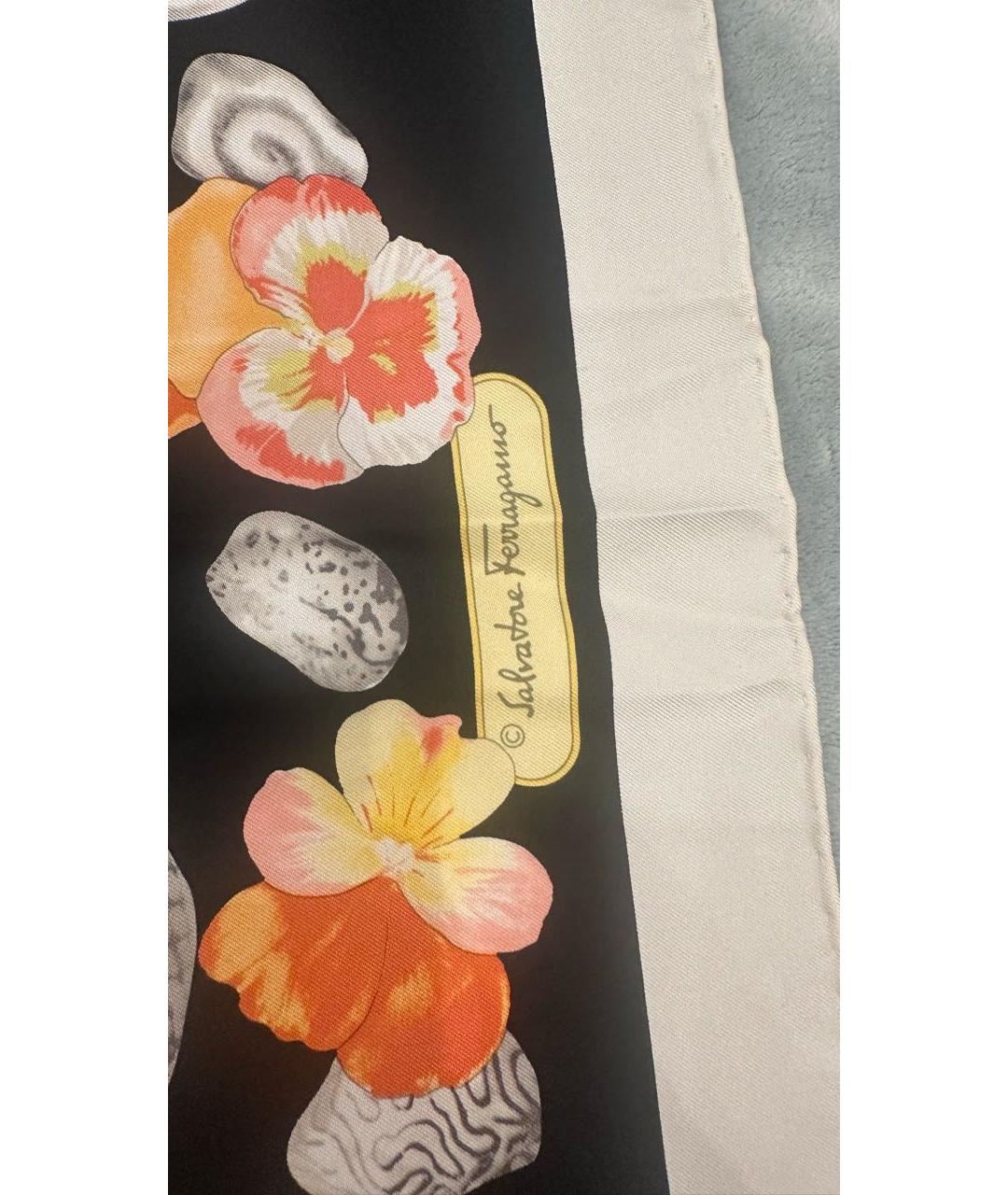 FERRAGAMO Мульти шелковый платок, фото 2