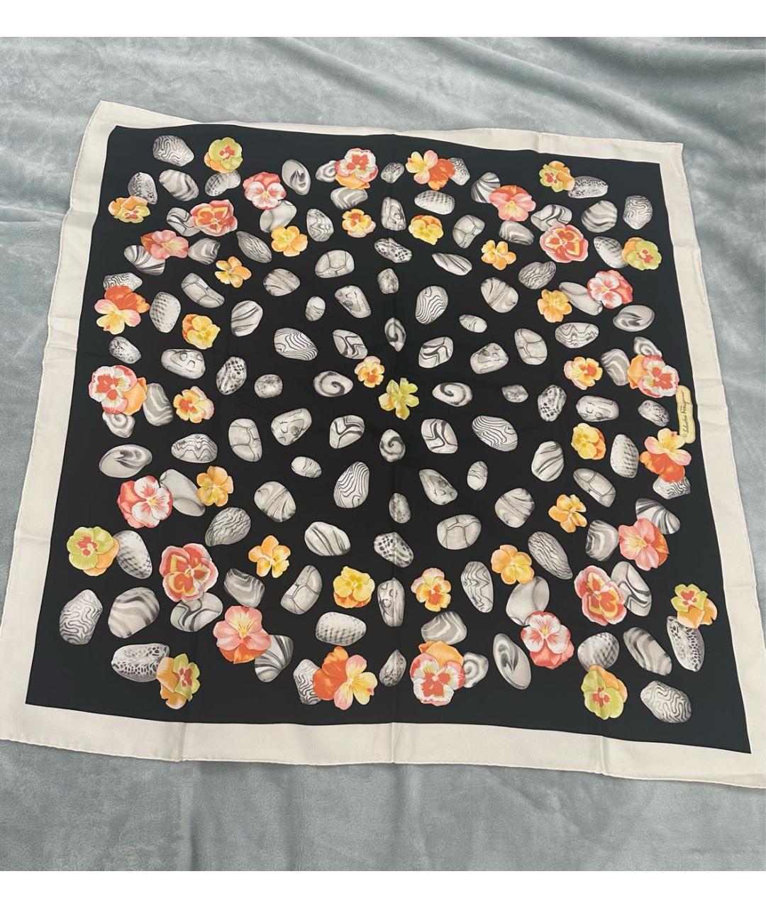 FERRAGAMO Мульти шелковый платок, фото 4