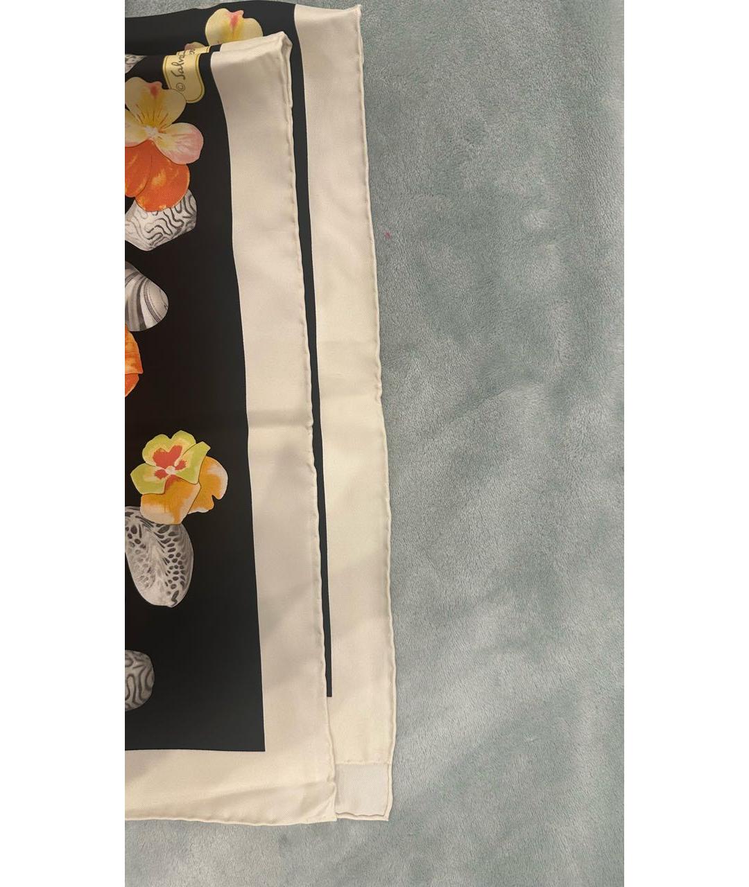 FERRAGAMO Мульти шелковый платок, фото 3