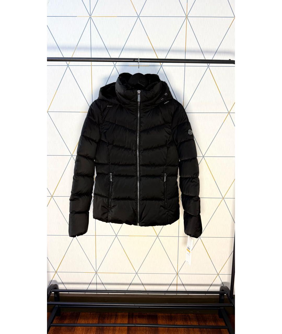 CALVIN KLEIN Черный полиэстеровый пуховик, фото 5
