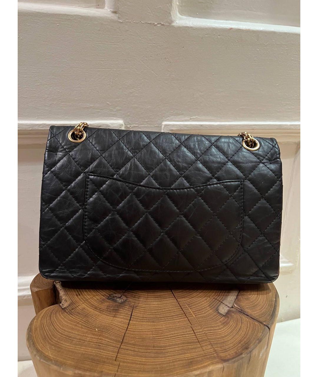 CHANEL Черная кожаная сумка через плечо, фото 2
