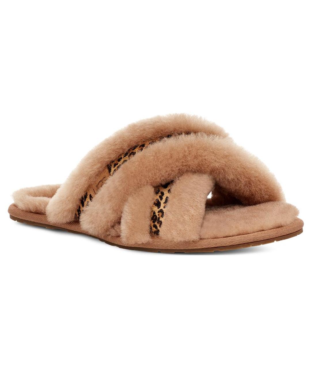 UGG AUSTRALIA Коричневые шлепанцы, фото 2