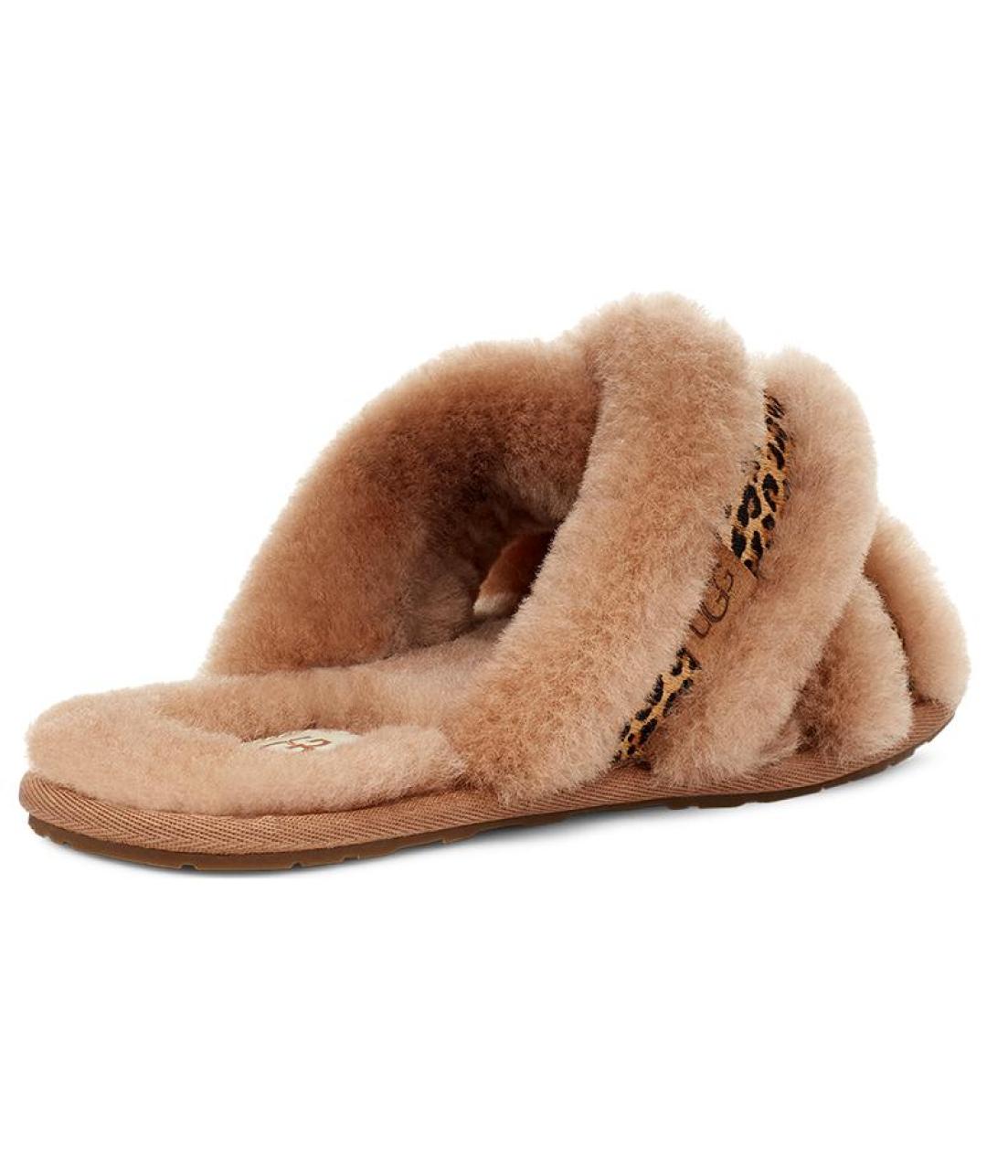 UGG AUSTRALIA Коричневые шлепанцы, фото 4