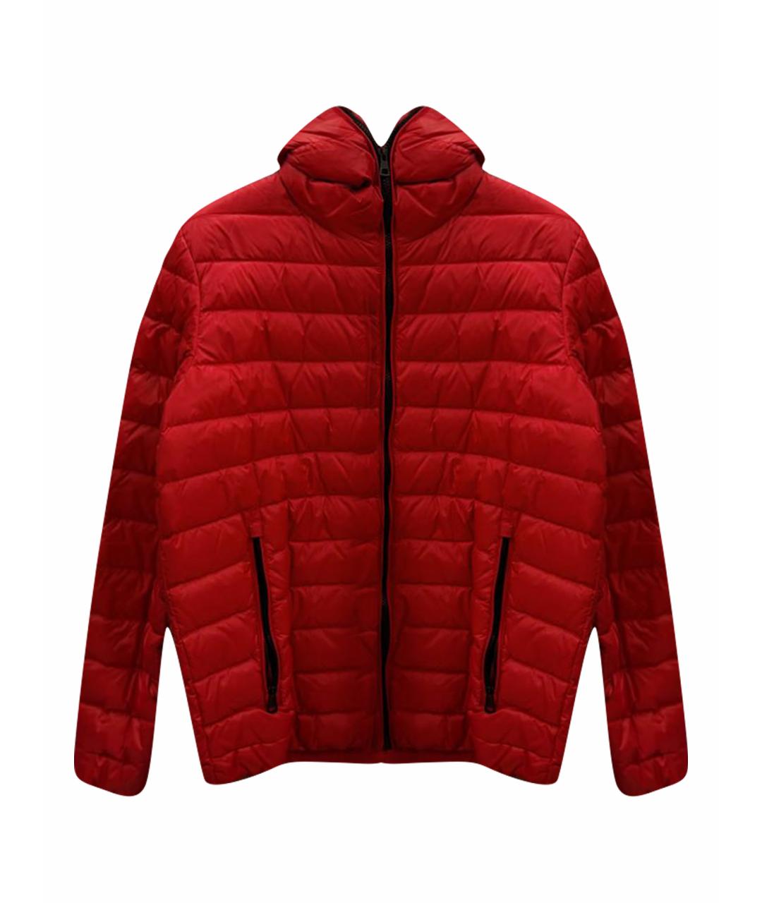 ARMANI JEANS Красная полиэстеровая куртка, фото 1