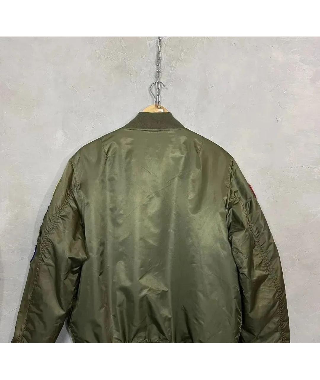 ALPHA INDUSTRIES Хаки полиэстеровая куртка, фото 5