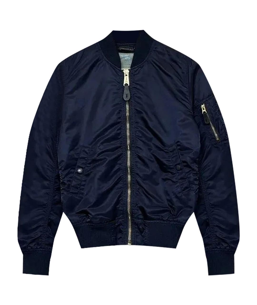 ALPHA INDUSTRIES Темно-синяя куртка, фото 1