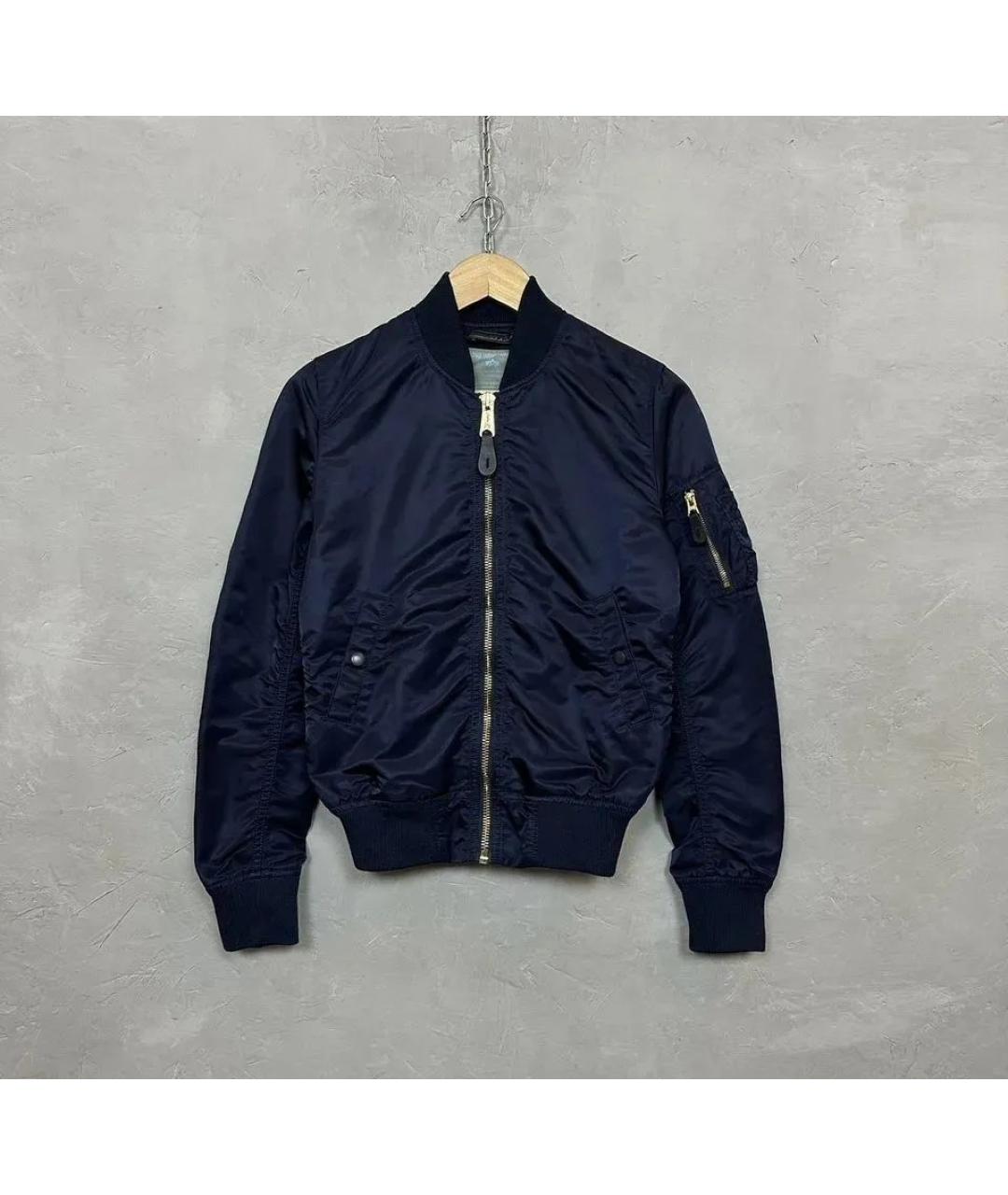 ALPHA INDUSTRIES Темно-синяя куртка, фото 10