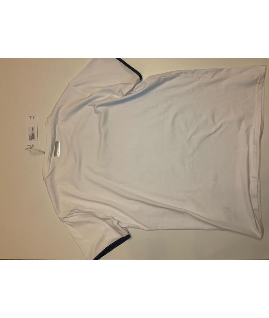 BIKKEMBERGS Белая хлопковая футболка, фото 2