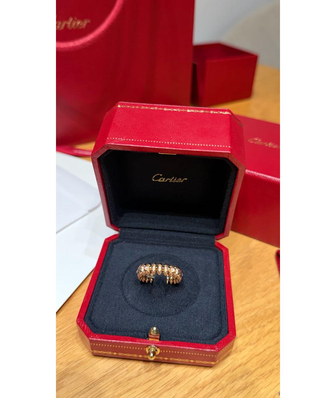 CARTIER Золотое кольцо из розового золота, фото 7