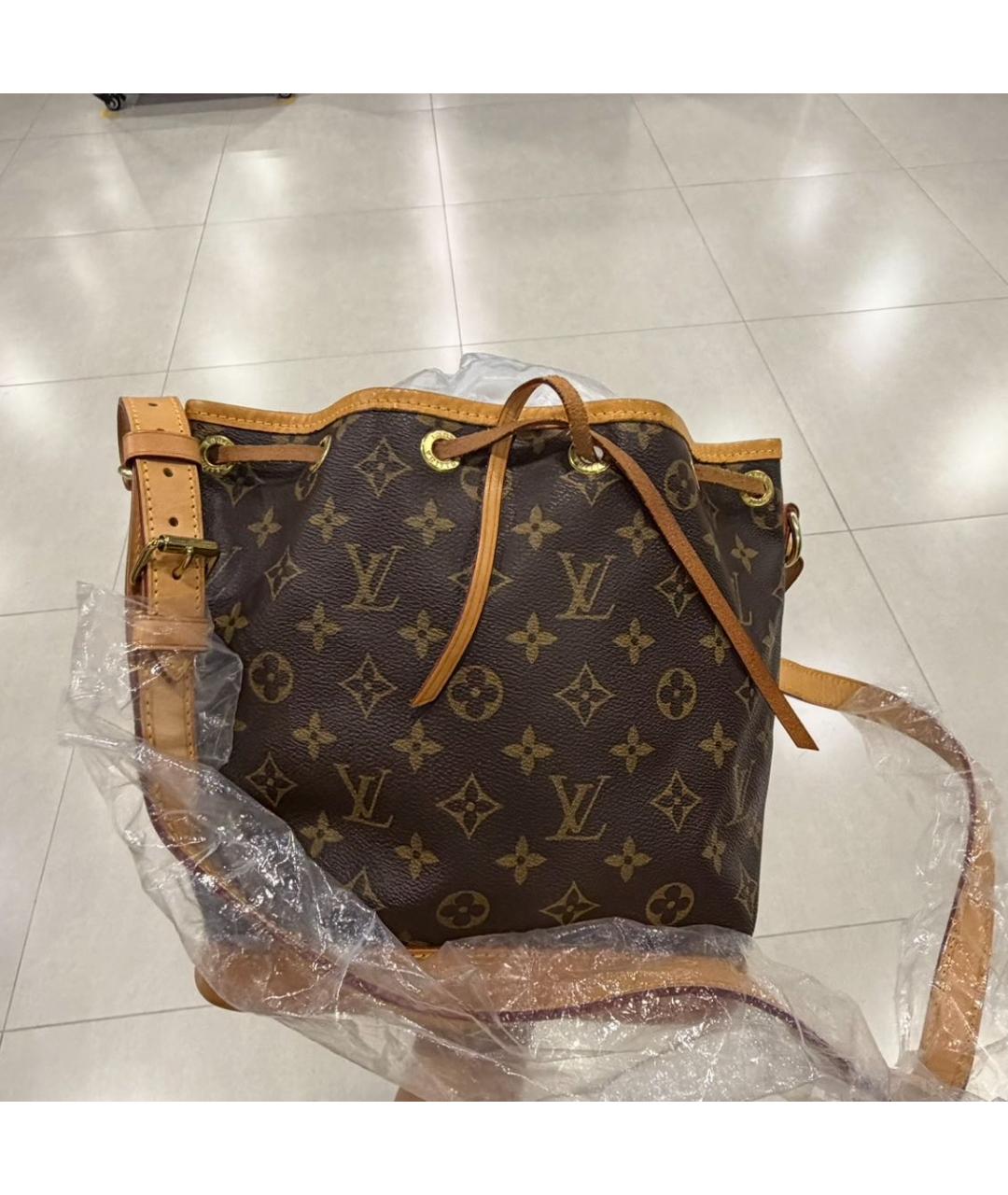 LOUIS VUITTON Коричневая сумка тоут, фото 2