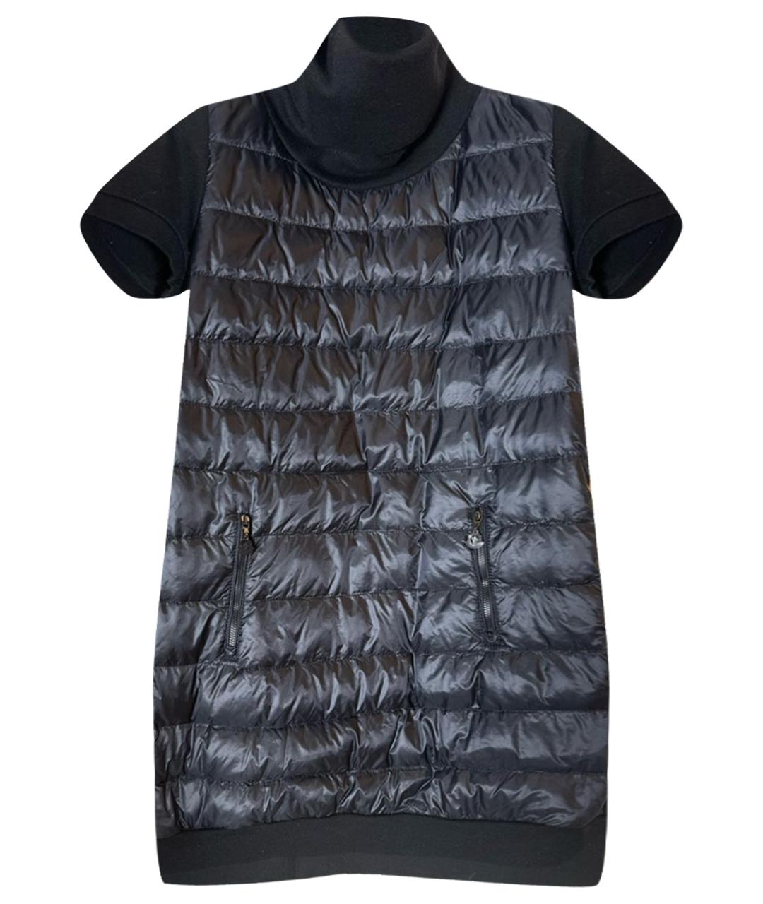 MONCLER Черное шерстяное платье, фото 1