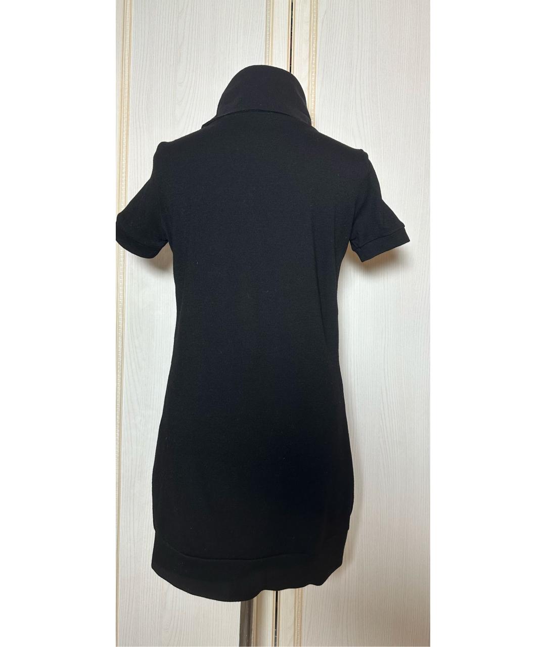 MONCLER Черное шерстяное платье, фото 2