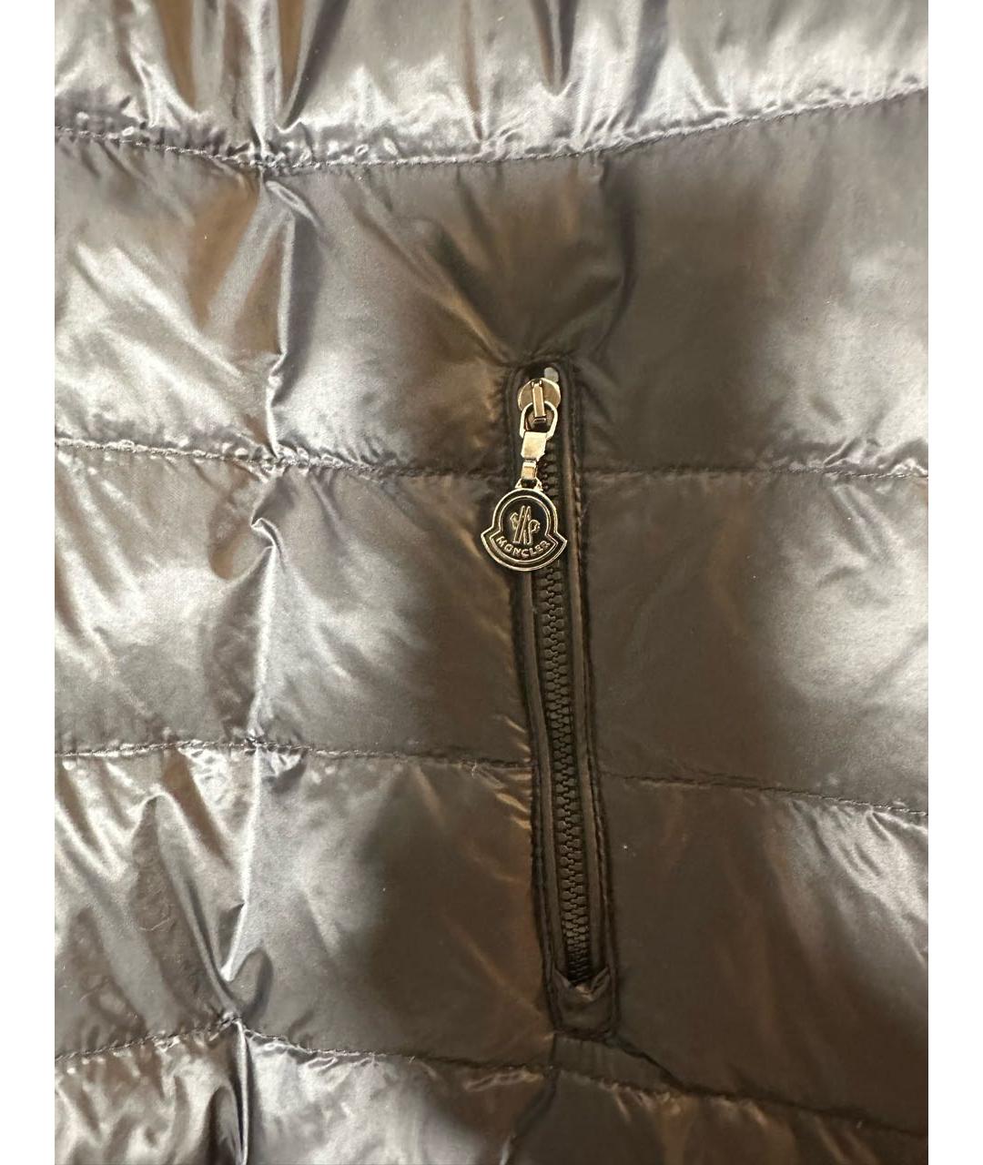 MONCLER Черное шерстяное платье, фото 4