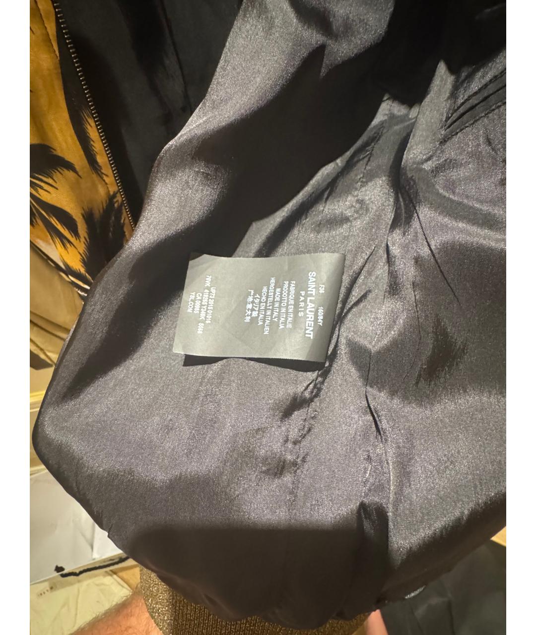 SAINT LAURENT Мульти вискозная куртка, фото 3