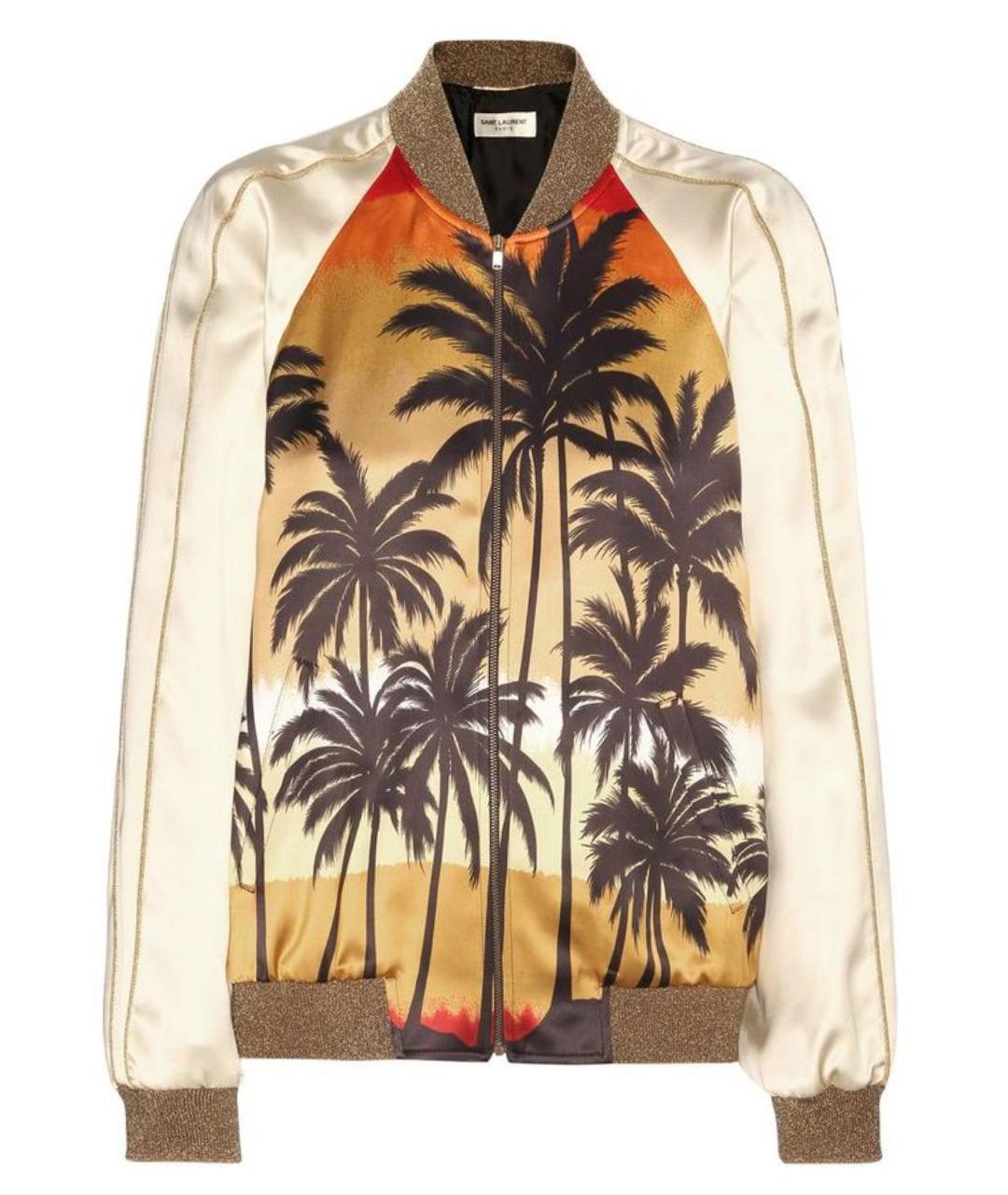 SAINT LAURENT Мульти вискозная куртка, фото 1