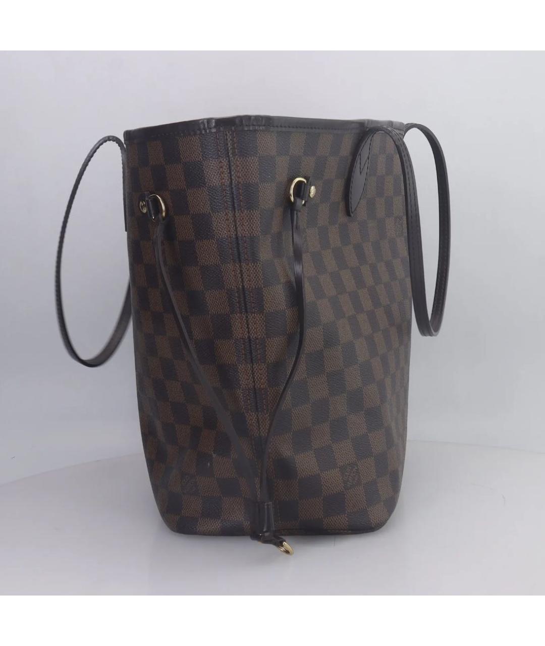 LOUIS VUITTON Коричневая сумка тоут, фото 3