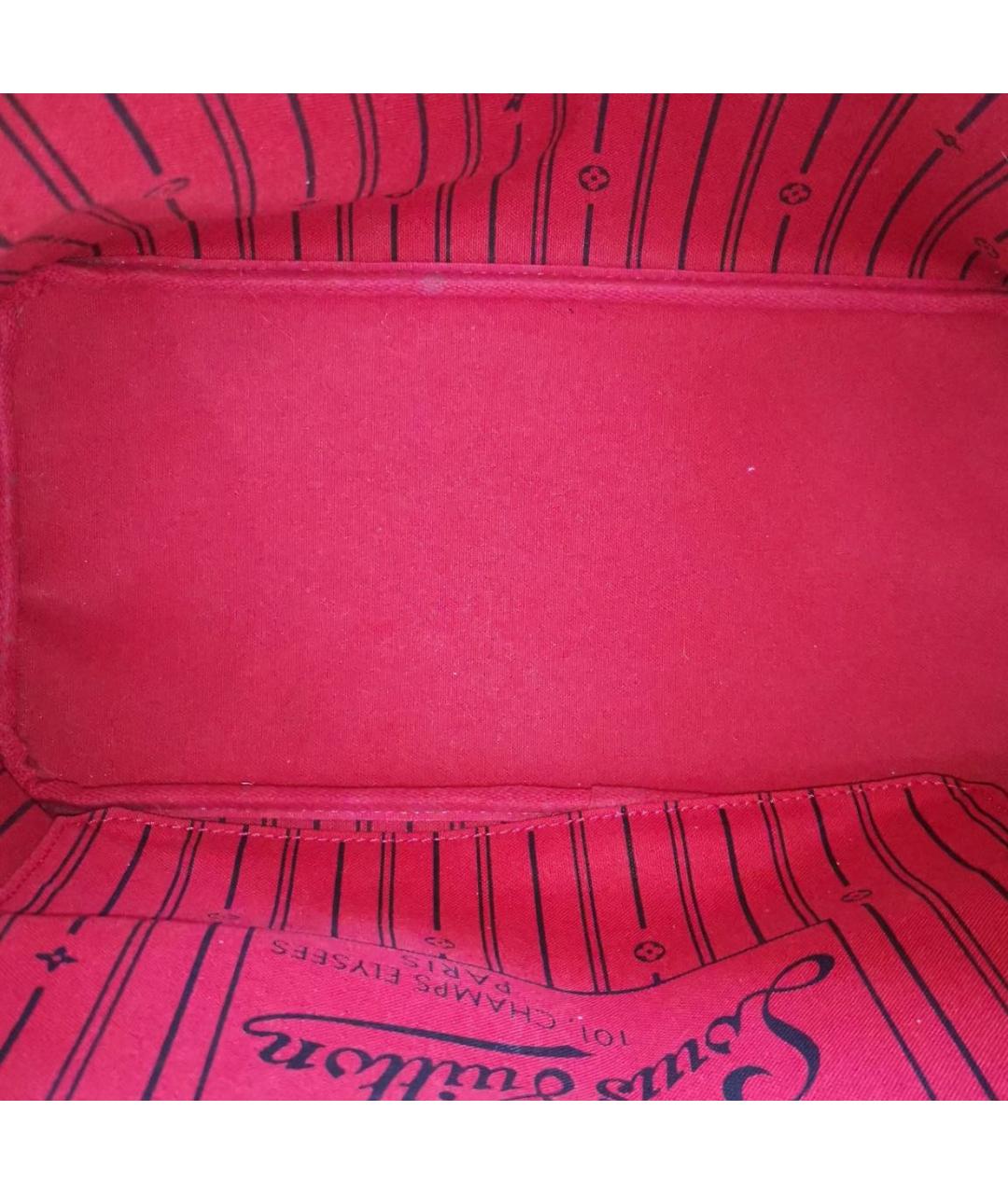 LOUIS VUITTON Коричневая сумка тоут, фото 7