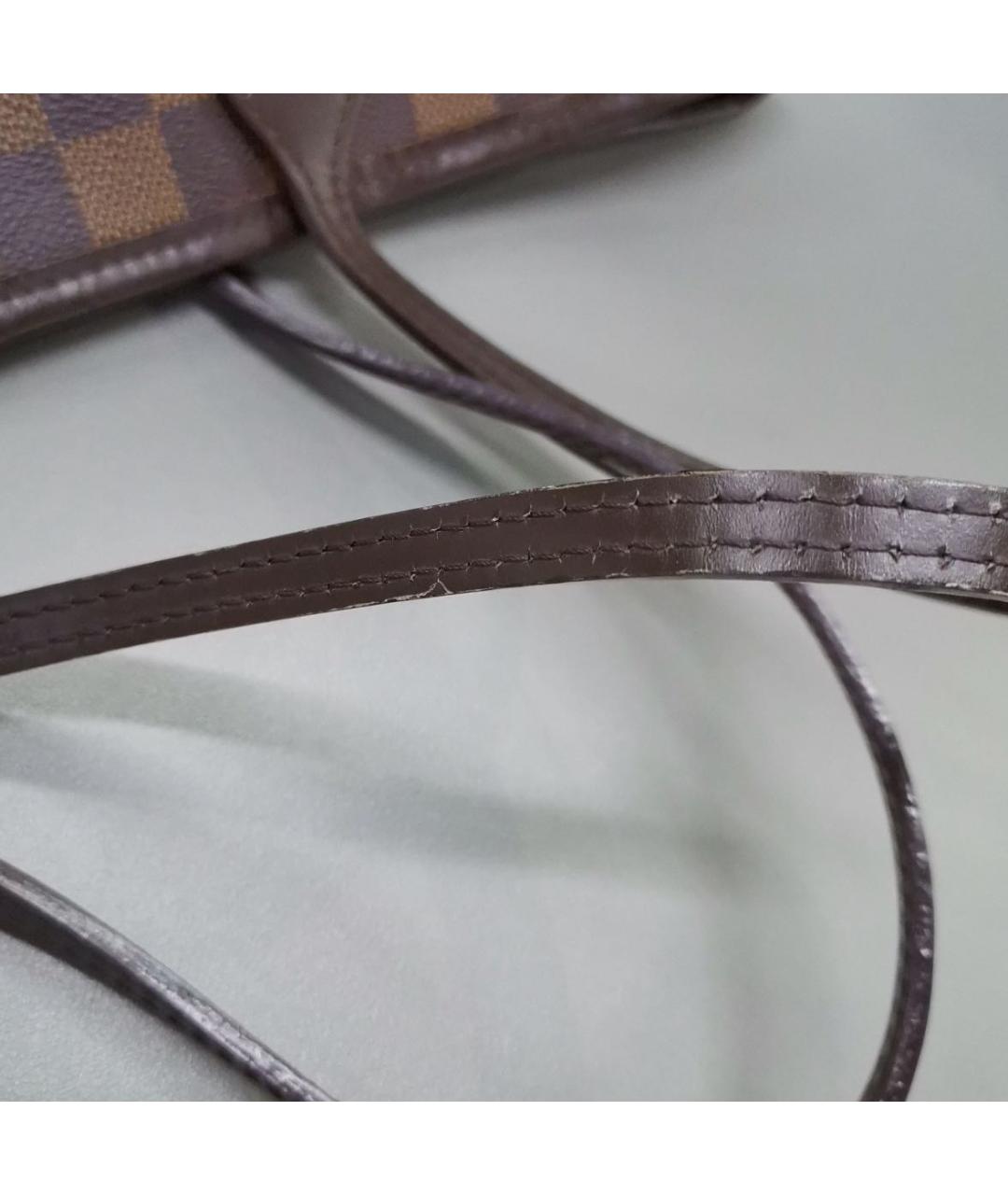 LOUIS VUITTON Коричневая сумка тоут, фото 8