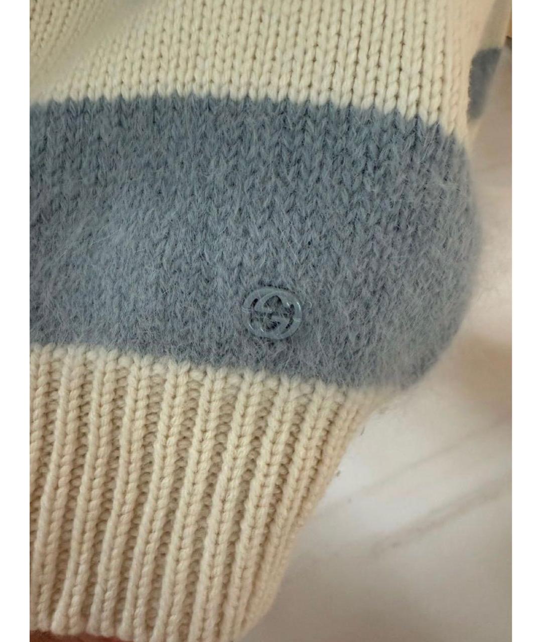 GUCCI Мульти шерстяной джемпер / свитер, фото 4