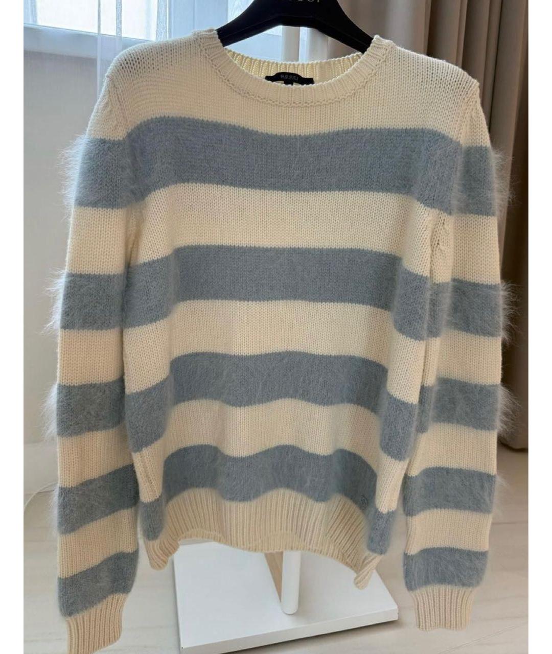 GUCCI Мульти шерстяной джемпер / свитер, фото 6