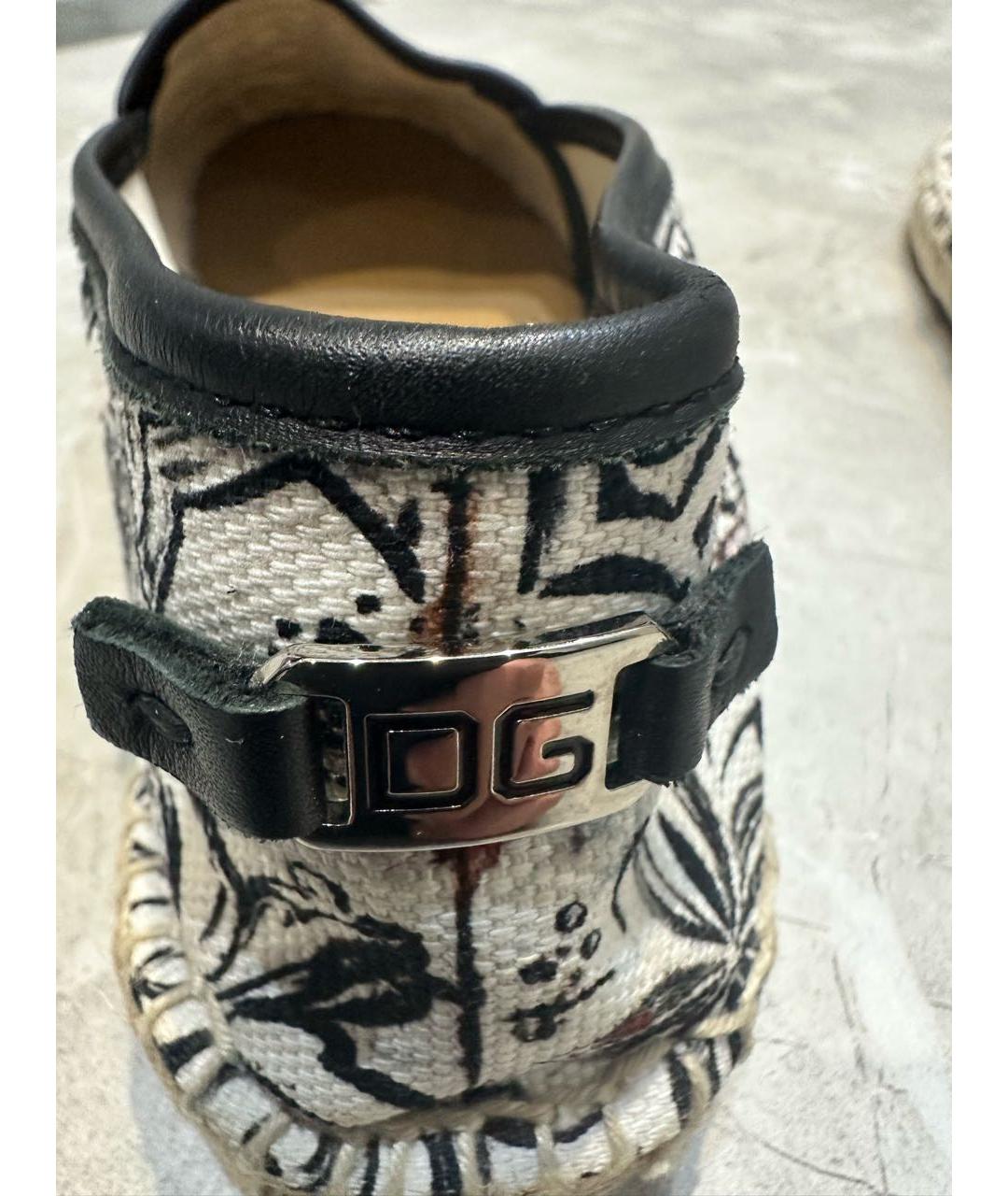 DOLCE&GABBANA Мульти текстильные эспадрильи, фото 5