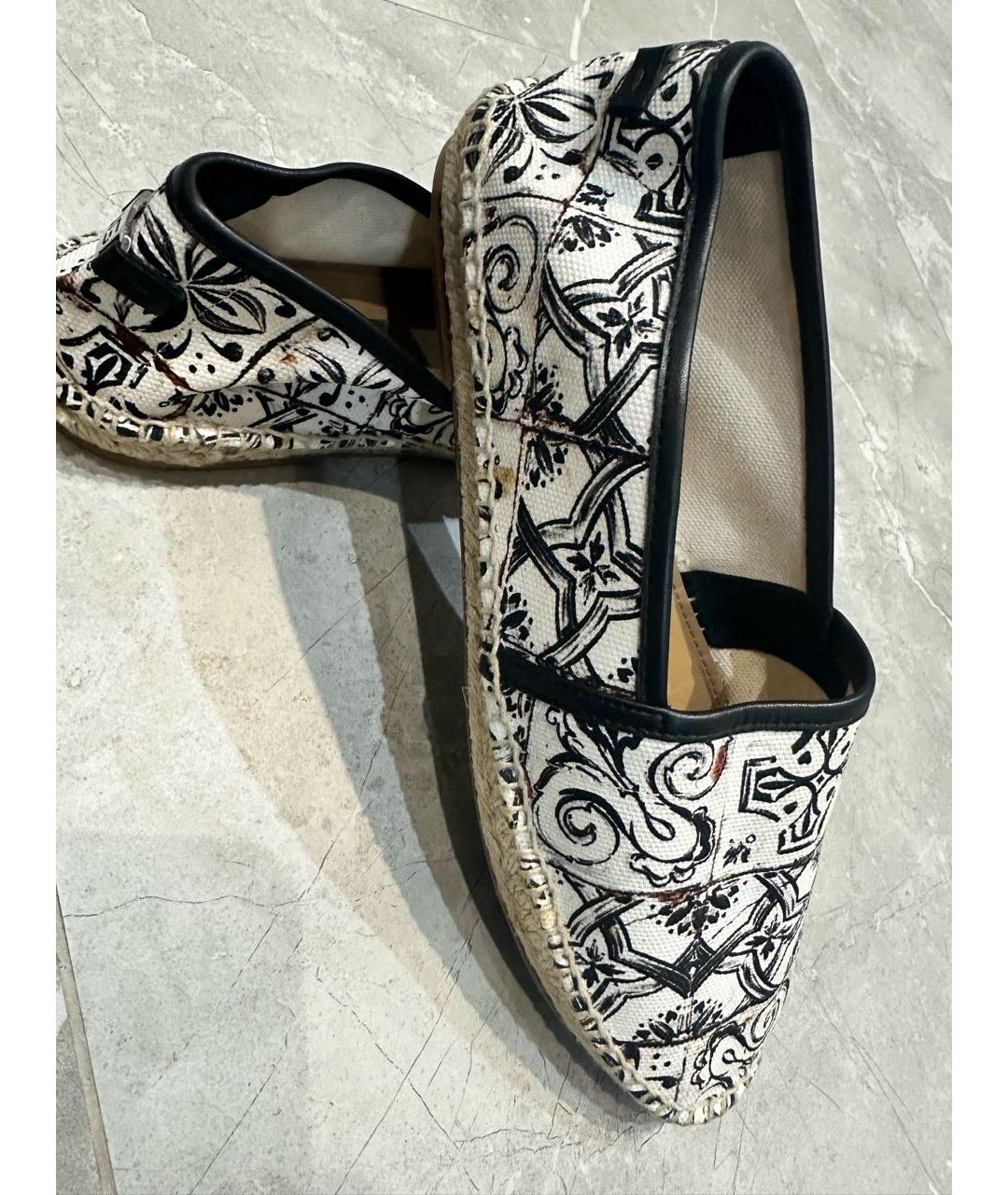 DOLCE&GABBANA Мульти текстильные эспадрильи, фото 4