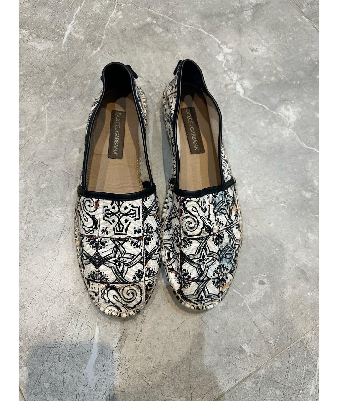 DOLCE&GABBANA Мульти текстильные эспадрильи, фото 2
