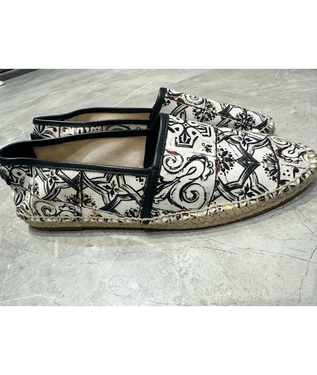 DOLCE&GABBANA Мульти текстильные эспадрильи, фото 6