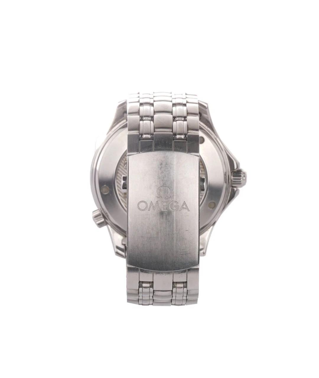 OMEGA Серебряные стальные часы, фото 3