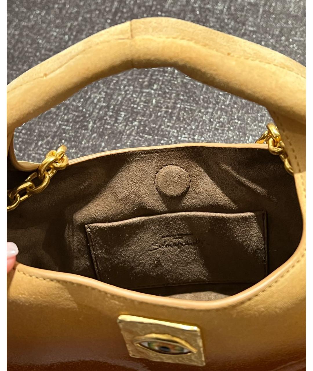 SCHIAPARELLI Оранжевая сумка с короткими ручками, фото 6