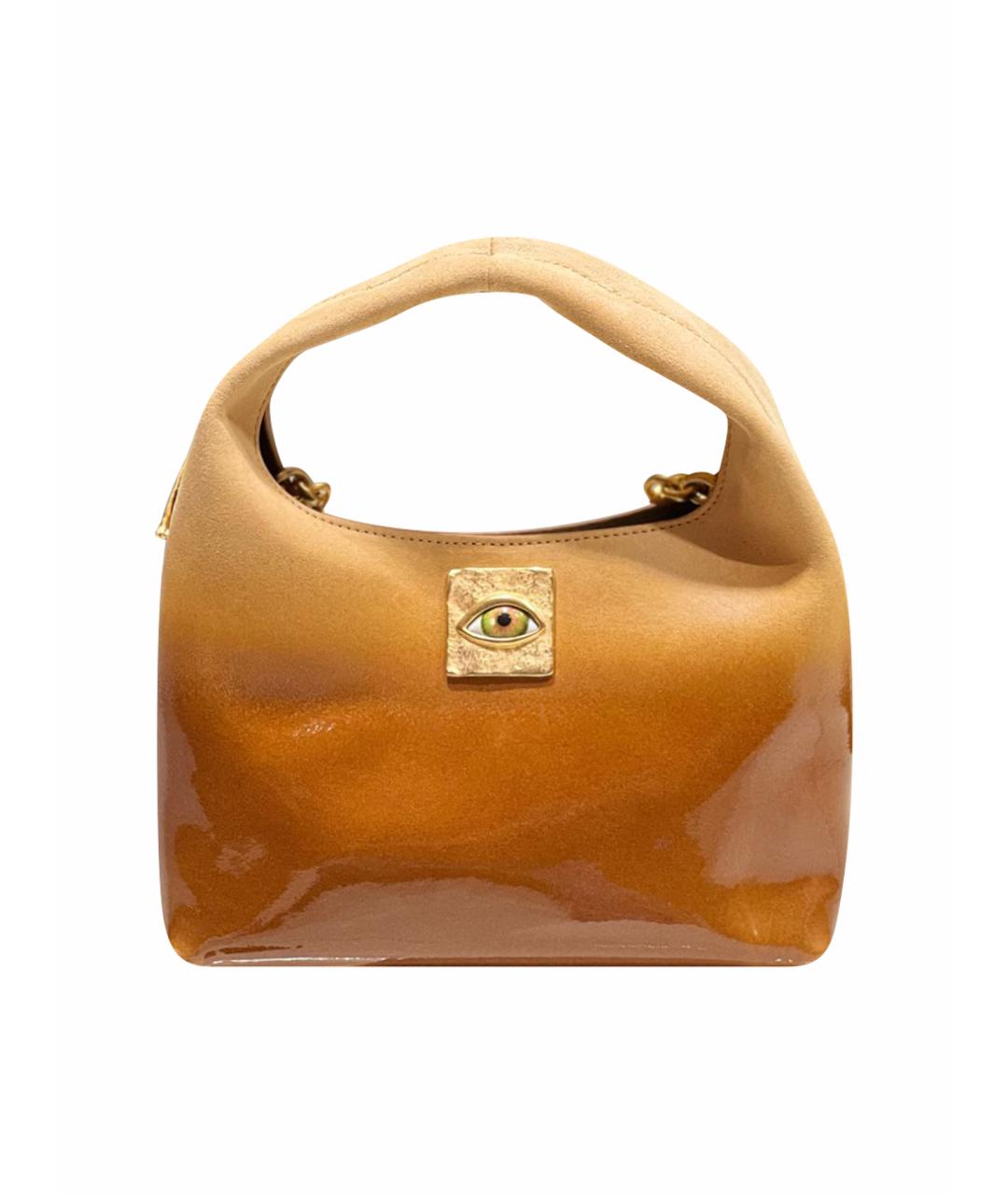 SCHIAPARELLI Оранжевая сумка с короткими ручками, фото 1
