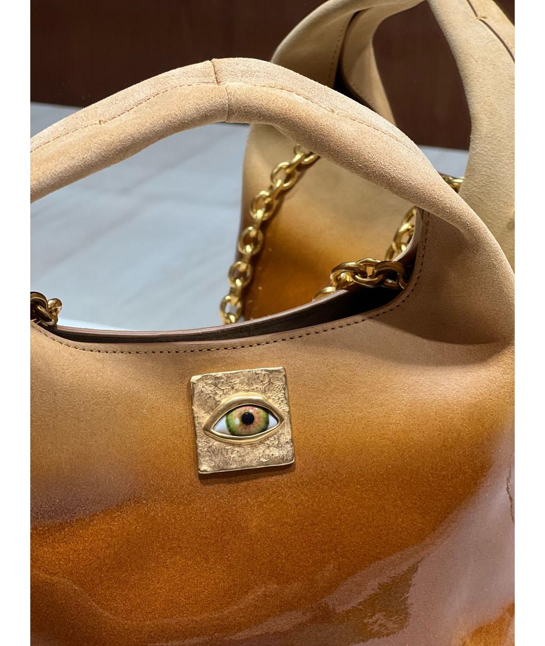 SCHIAPARELLI Оранжевая сумка с короткими ручками, фото 2