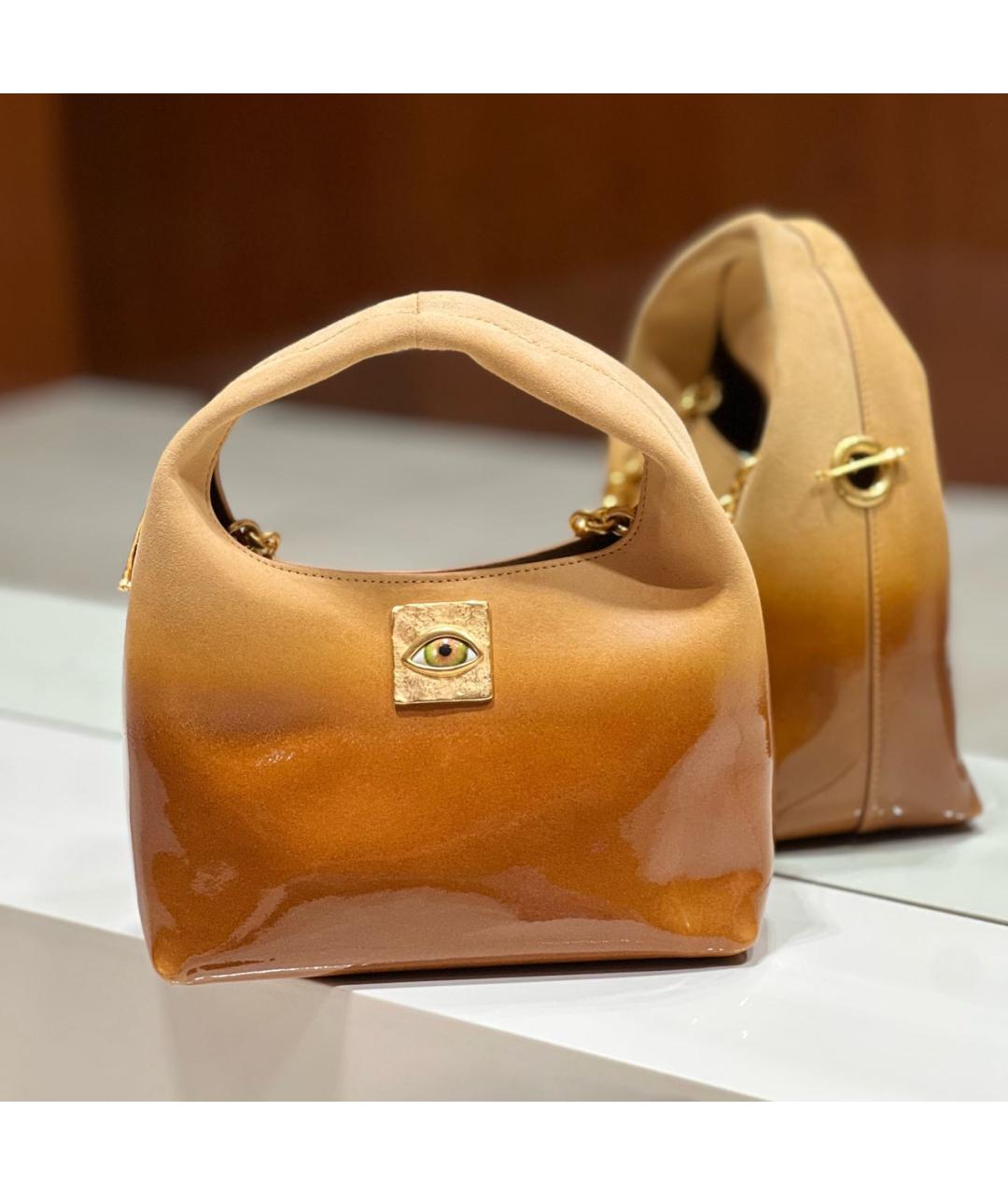 SCHIAPARELLI Оранжевая сумка с короткими ручками, фото 7