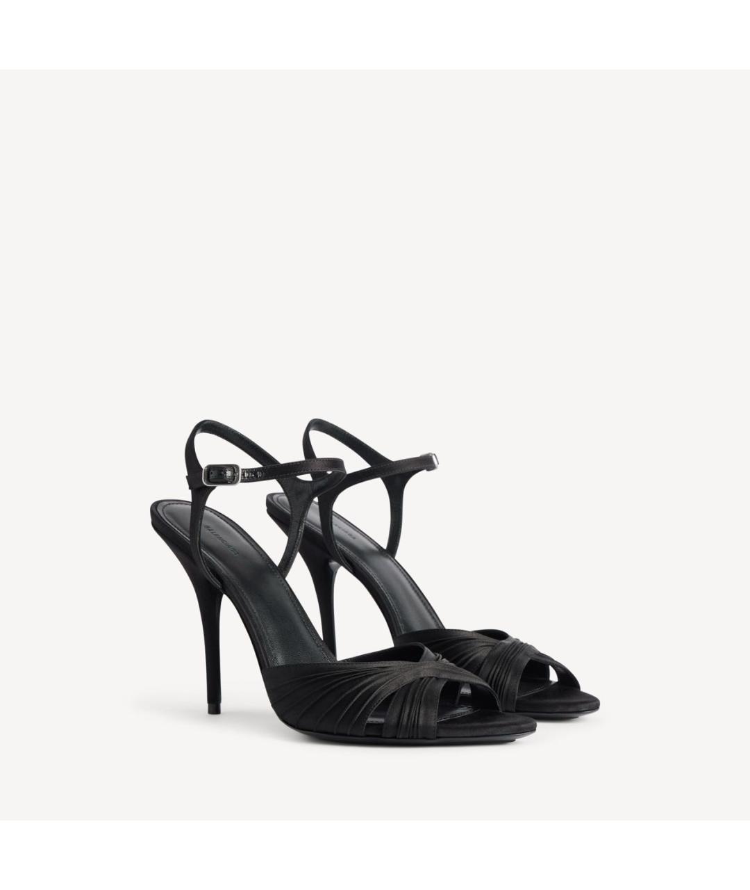 BALENCIAGA Черные сандалии, фото 2