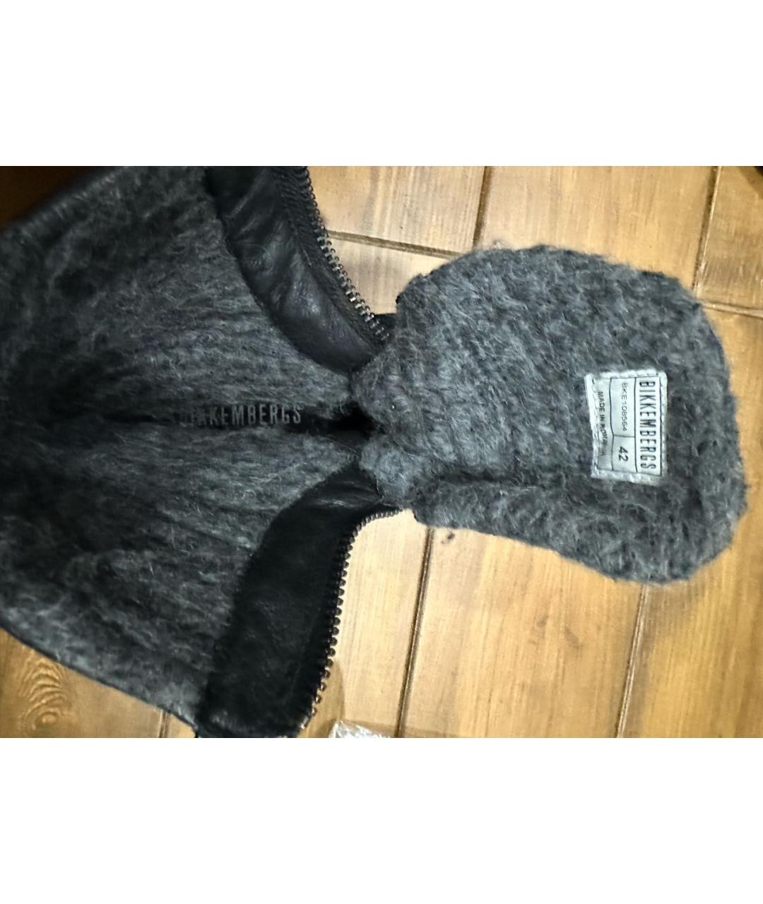 BIKKEMBERGS Черные неопреновые высокие ботинки, фото 3