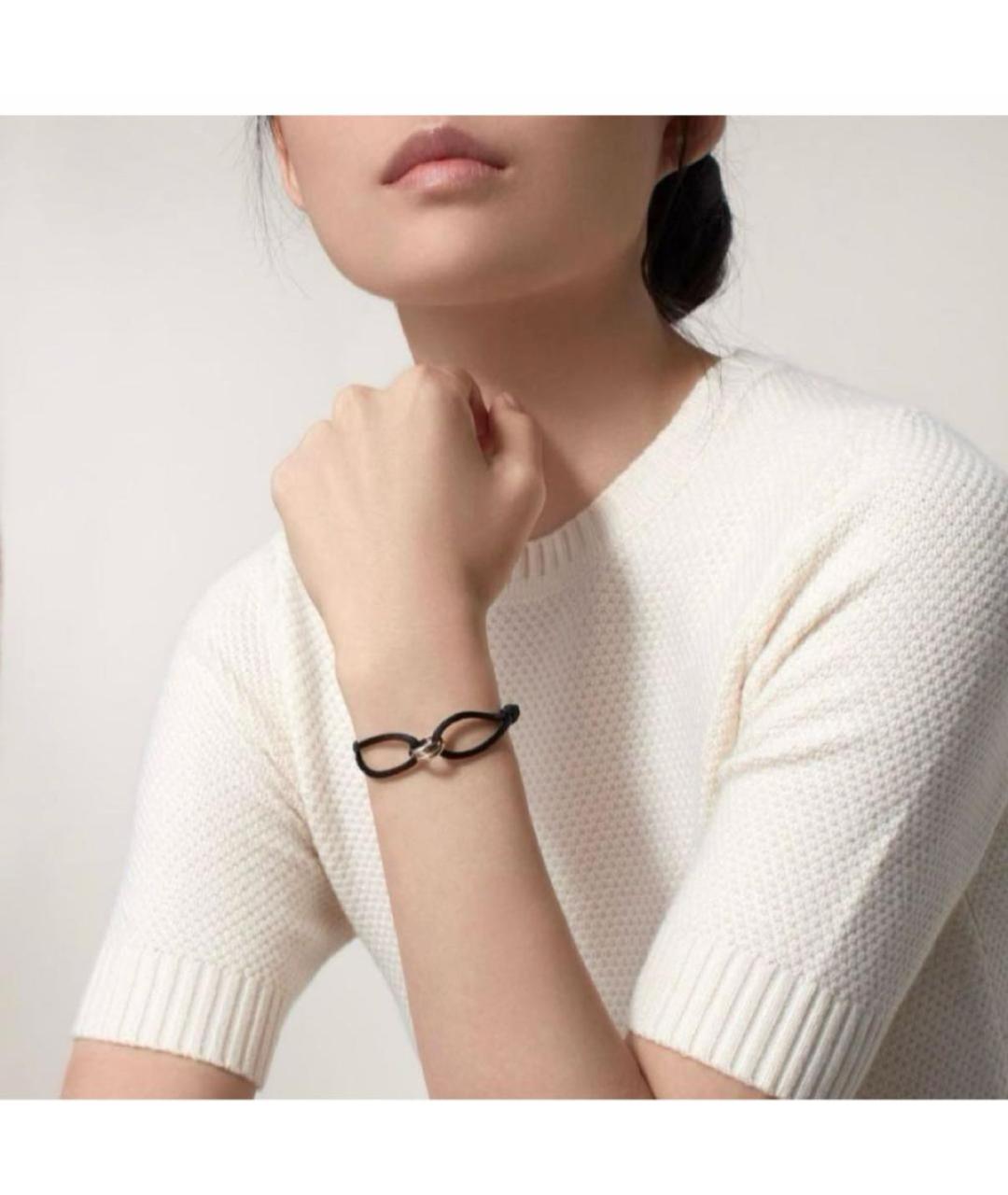 CARTIER Черный браслет из желтого золота, фото 5