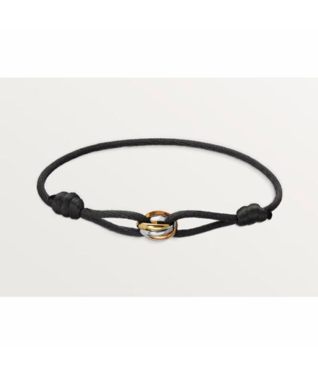 CARTIER Черный браслет из желтого золота, фото 7