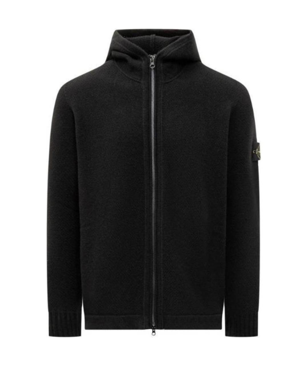 STONE ISLAND Черная куртка, фото 1