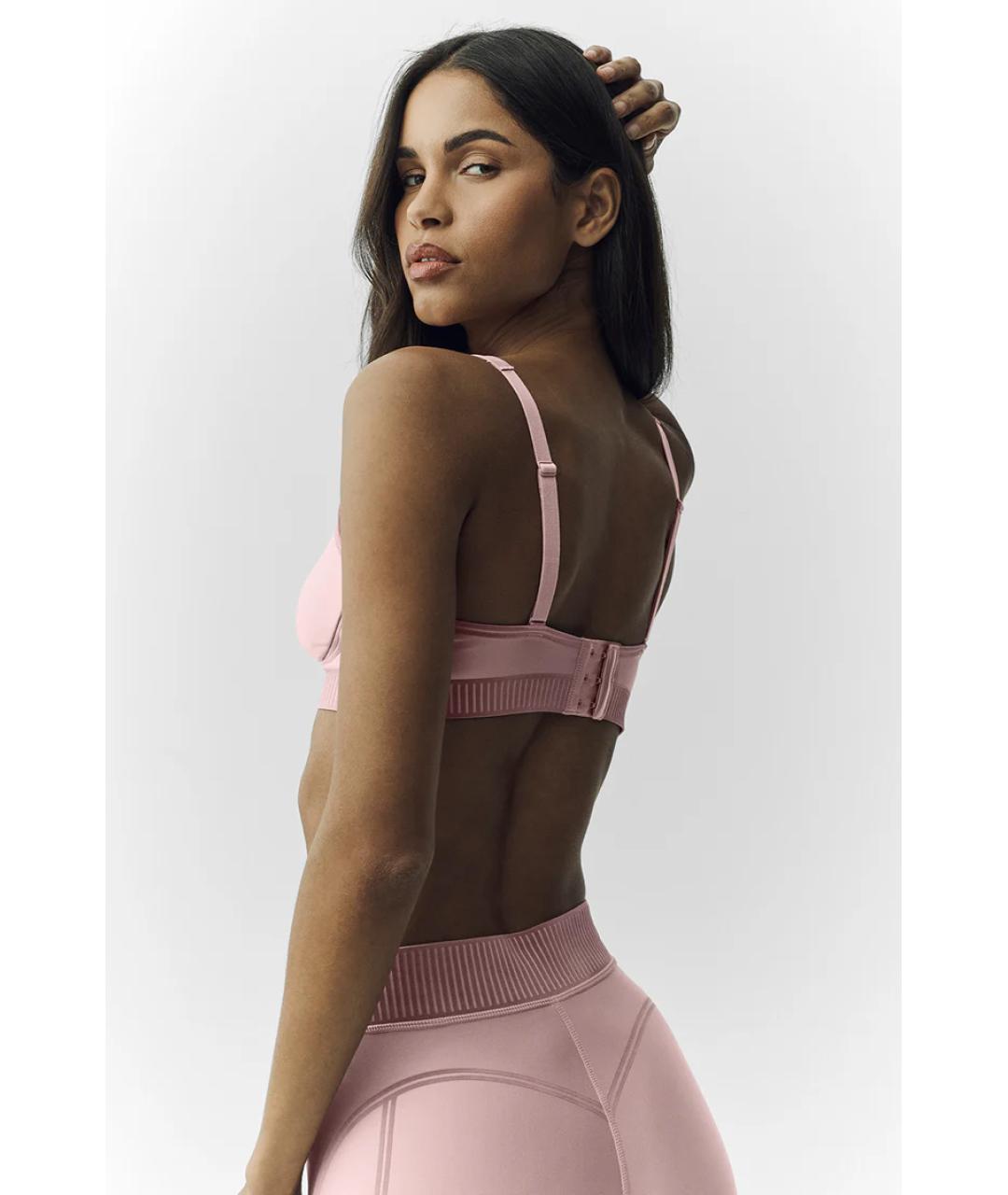 ALO YOGA Розовая майка, фото 3